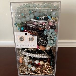 Vintage-Modern Jewelry Jar #AB 24